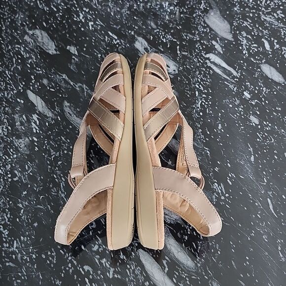 EARTH ORIGINS BERRI WOVEN CASUAL ROUND TOE SLIP-ON SANDALS - Picture 8 of 14